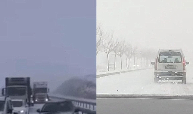 Şanlıurfa'da Yoğun Kar Yağışı Nedeniyle Birçok Yol Ve Kavşak Trafiğe Kapatıldı