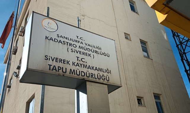 Siverek İlçe Tapu Müdürlüğü 22–23 Aralık’ta Hizmete Ara Verecek