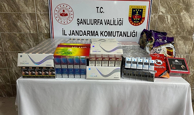 Viranşehir’de Tütün Ve Alkol Kaçakçılarına Darbe