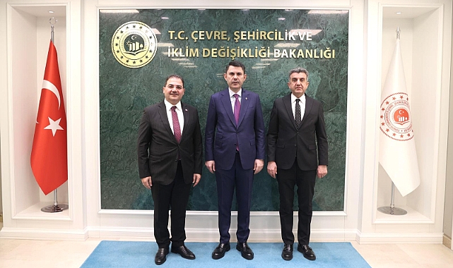 Başkan Canpolat'tan Bakan Murat Kurum'a Ziyaret
