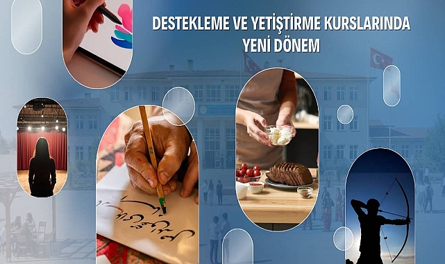 Destekleme Ve Yetiştirme Kurslarında Yeni Dönem Başlıyor