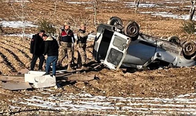 Şanlıurfa’da Araç Takla Attı: Sürücü Yaralandı