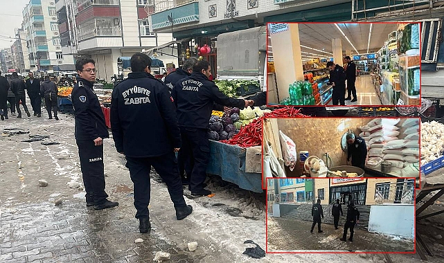 Şanlıurfa’da Pazarlar, Kantinler ve Marketler Denetlendi