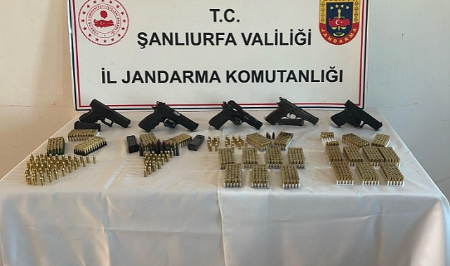 Şanlıurfa Halfeti’de Ruhsatsız Silah Operasyonu: 4 Gözaltı