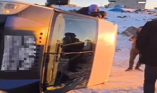 Urfa’da Transit Şarampole Devrildi! Çok Sayıda Yaralı Var 