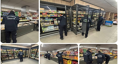 Urfa’da Zincir Marketlere Denetim Devam Ediyor