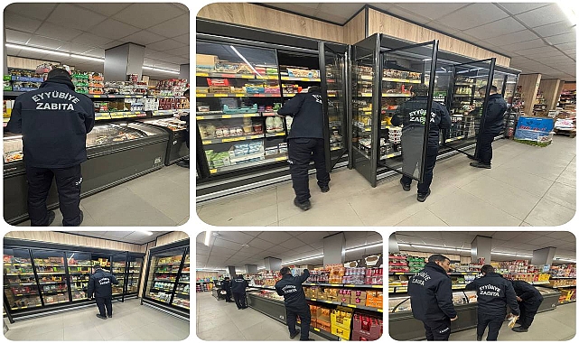 Urfa’da Zincir Marketlere Denetim Devam Ediyor