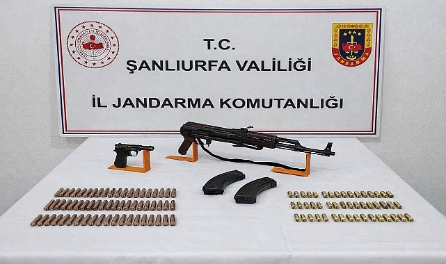 Siverek’te Çok Sayıda Silah ve Mühimmat Ele Geçirildi
