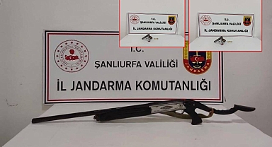 Urfa’da Ruhsatsız Silah Operasyonu: 3 Şüpheli Hakkında Adli İşlem