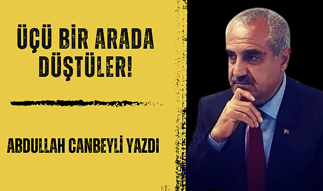Üçü Bir Arada Düştüler!