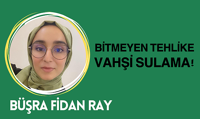 Şanlıurfa'da Bitmeyen Tehlike: Vahşi Sulama