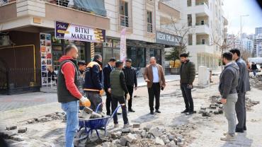 Karaköprü’de Yollar Yenileniyor