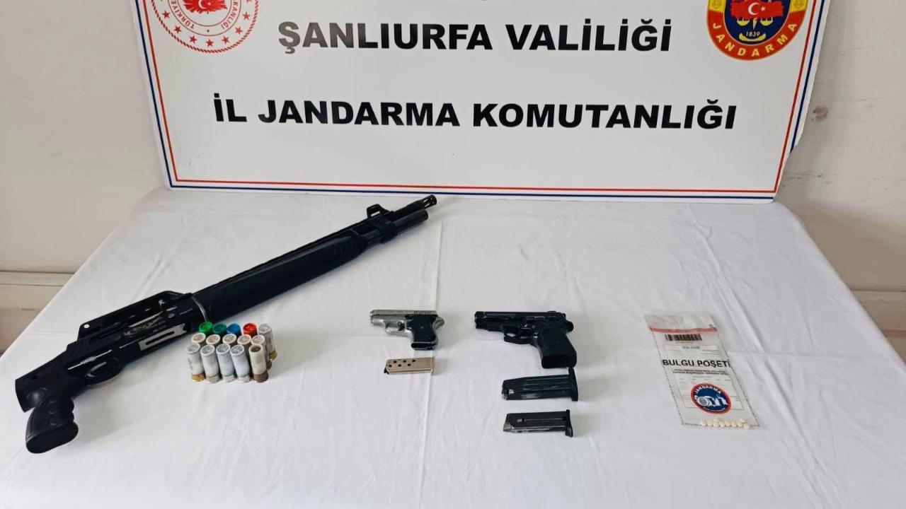 Urfa’da Operasyon: Silah ve Uyuşturucu Ele Geçirildi