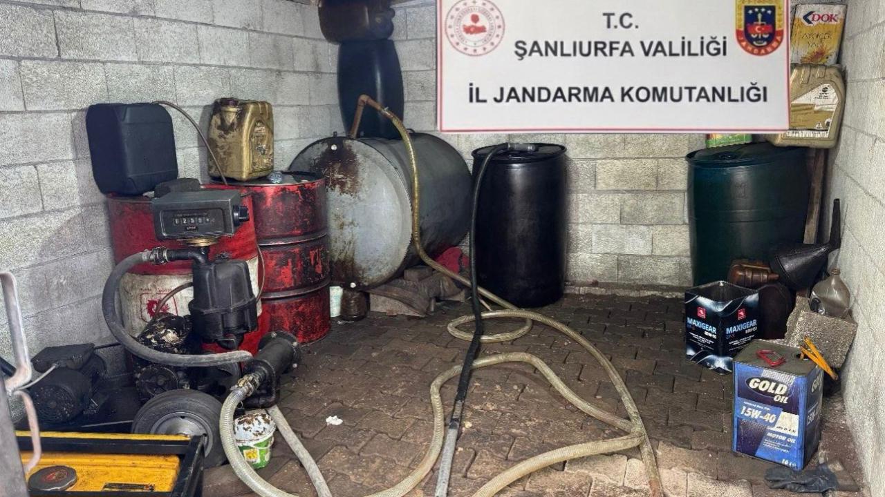 Viranşehir’de Kaçak Akaryakıt Operasyonu