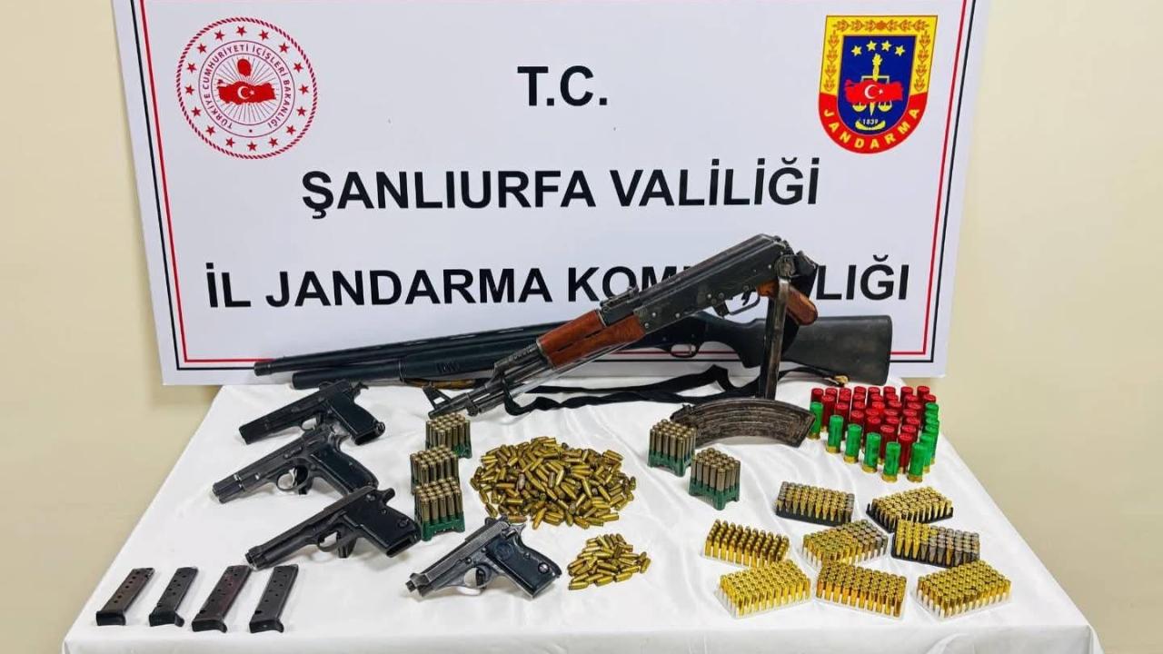 Şanlıurfa Bozova’da ruhsatsız silah operasyonu