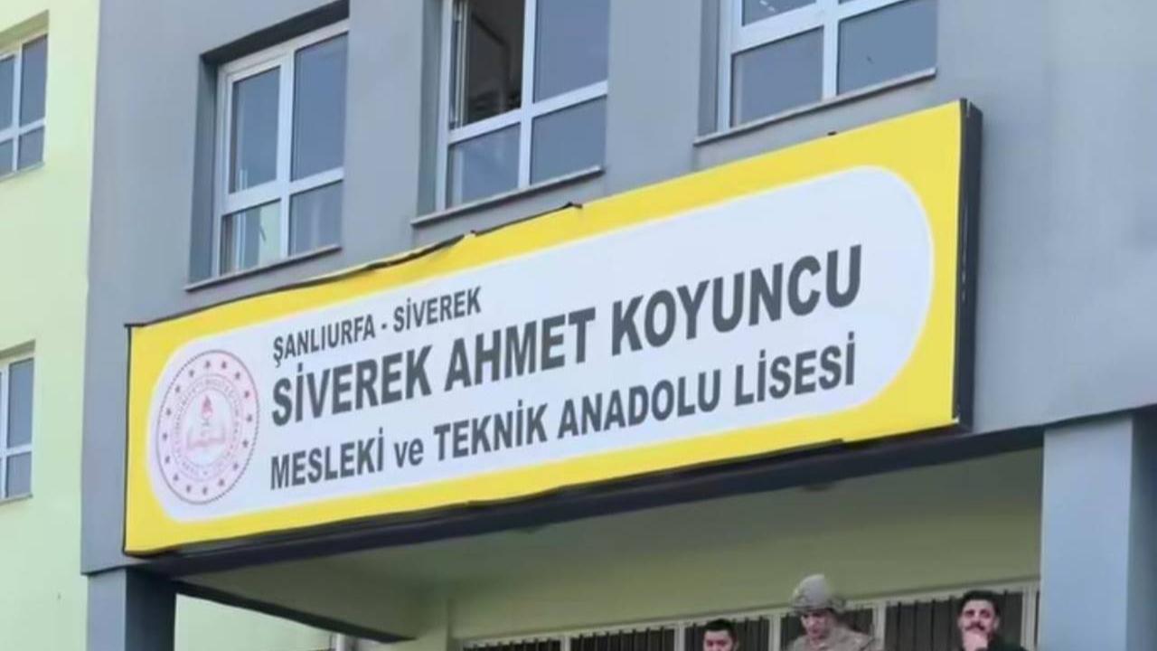 Siverek’te Lisede Silahlı Saldırı Paniği