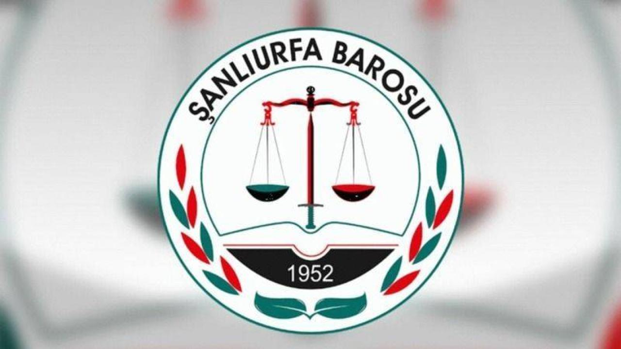 Urfa Barosu'ndan Siverek İçin İnceleme Talebi
