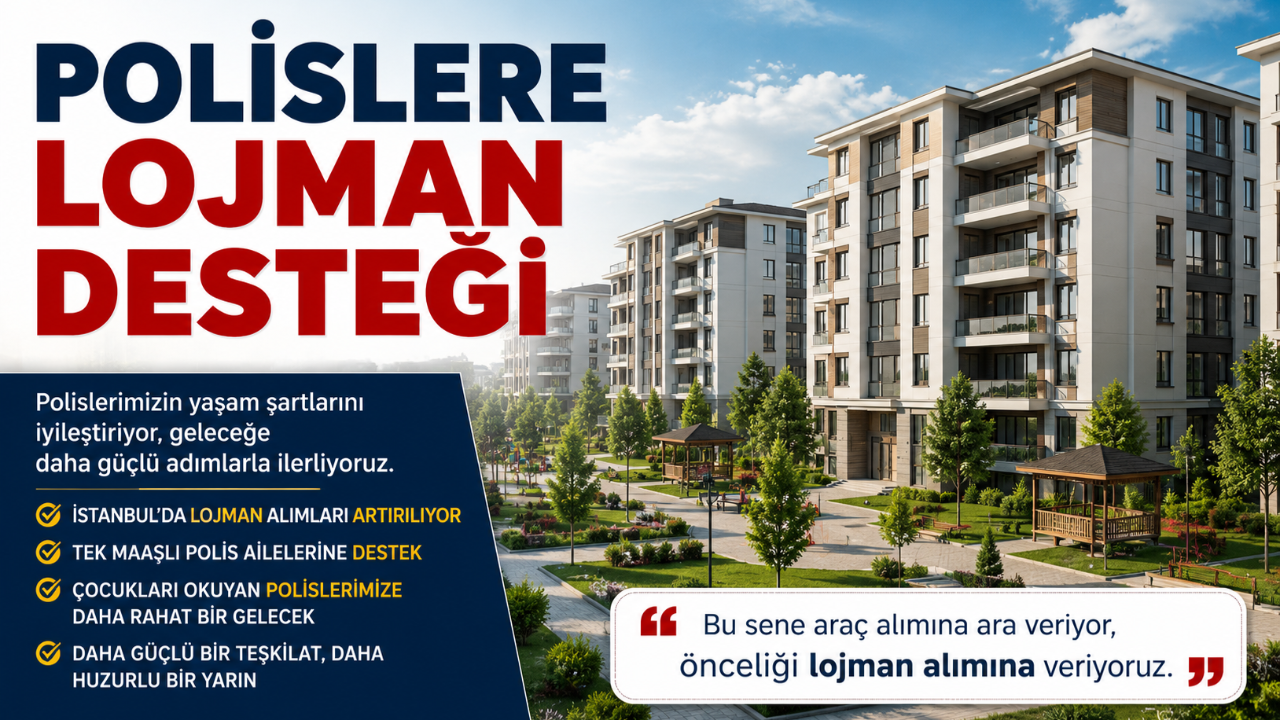 Bakan Çiftçi’den Polisler İçin Lojman Açıklaması