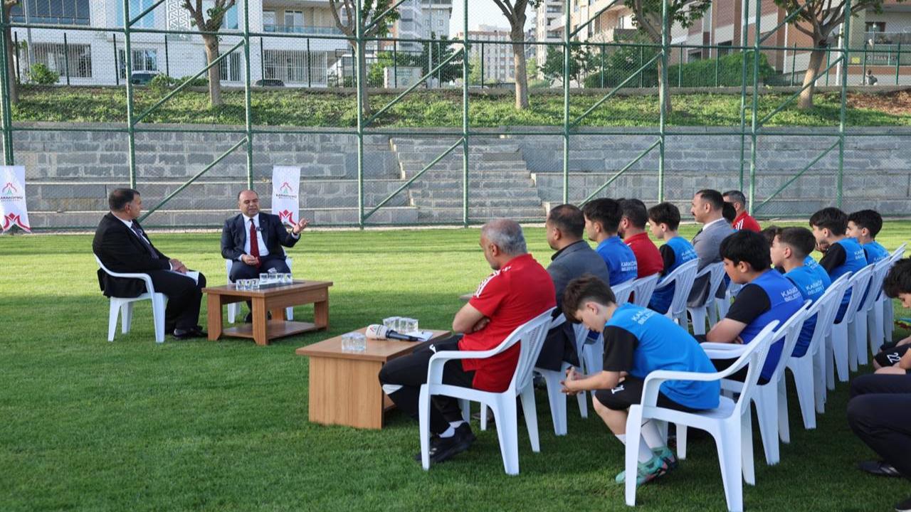 Başkan Nihat Çiftçi, Sporcuların Sorularını Yanıtladı