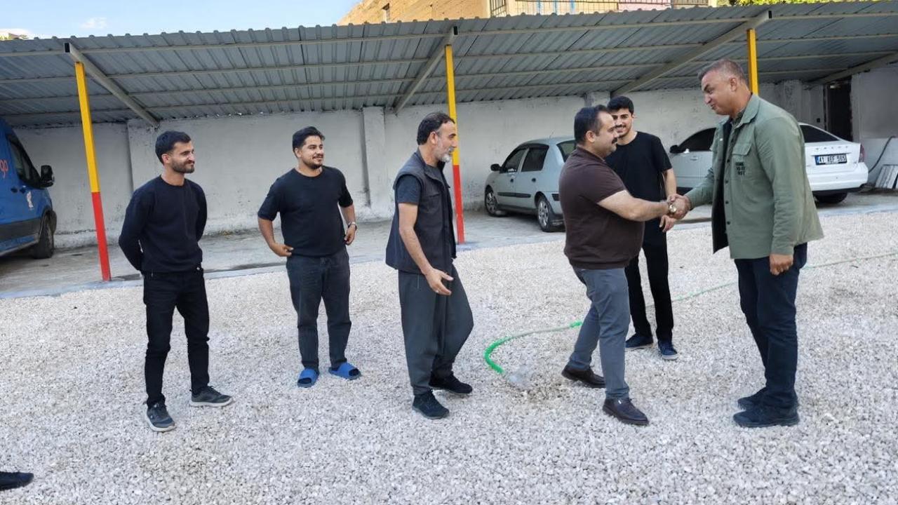 Eş Başkan Serhat Dicle İnan Saha Ziyaretlerini Sürdürüyor