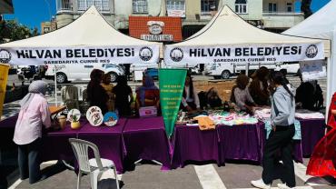 Hilvan'da Kadın Emeği Dayanışmayla Buluştu