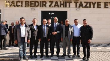 Karaköprü’de Hacı Bedir Zahit Taziye Evi Hizmete Açıldı