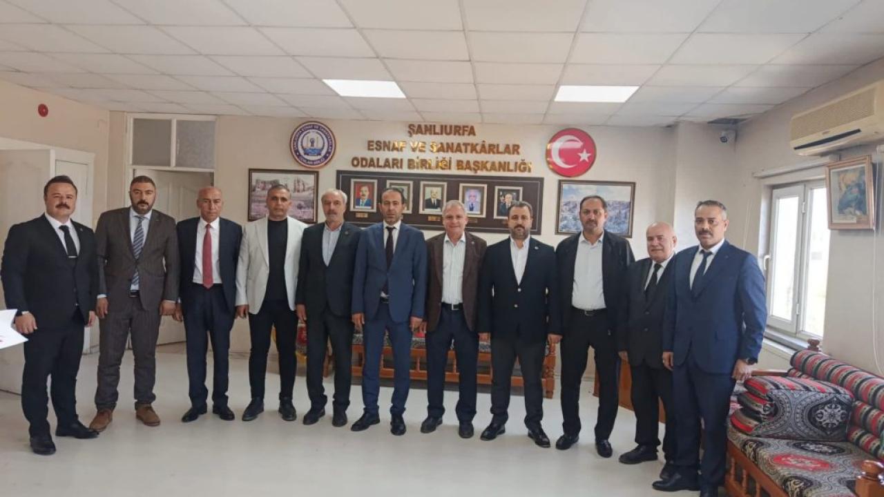 Şanlıurfa Esnaf ve Sanatkârlar Odaları Birliği’nde Yeni Görevlendirmeler Açıklandı