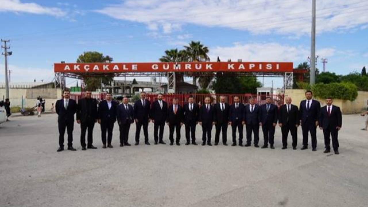 Şanlıurfa Heyeti Suriye’de Ticaret Görüşmeleri Yaptı