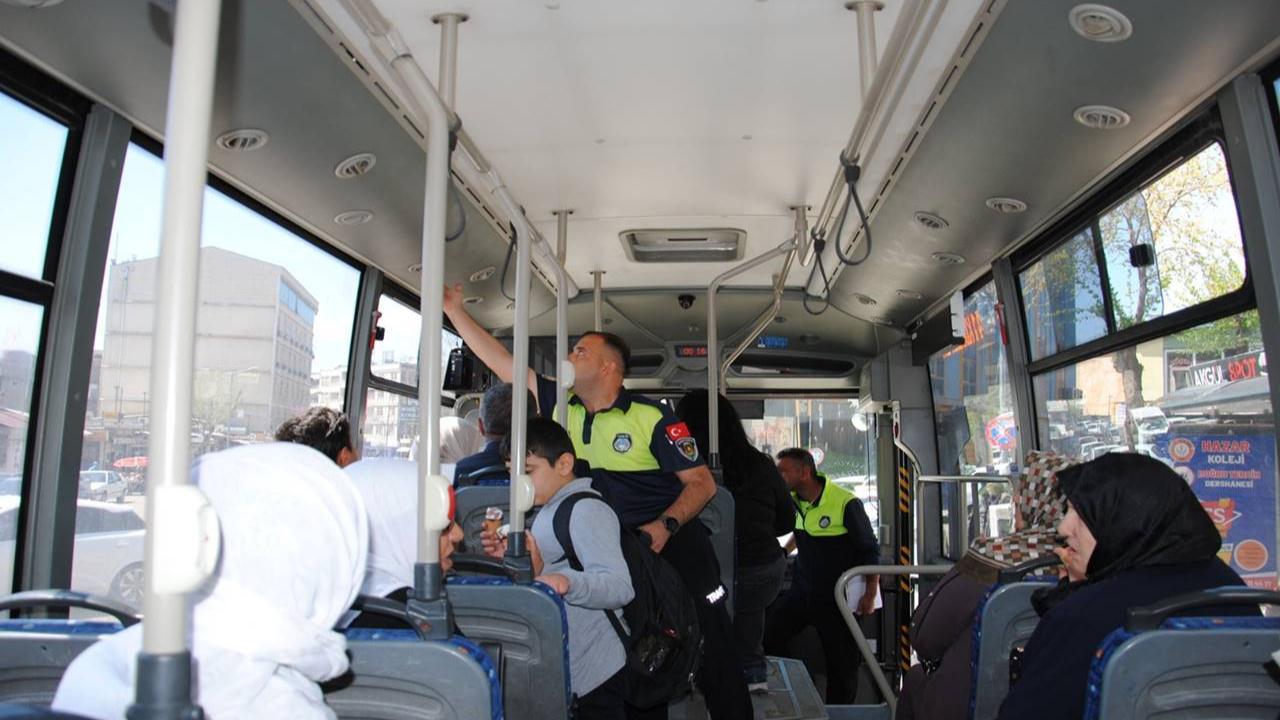 Şanlıurfa’da Toplu Taşıma Araçları Mercek Altında