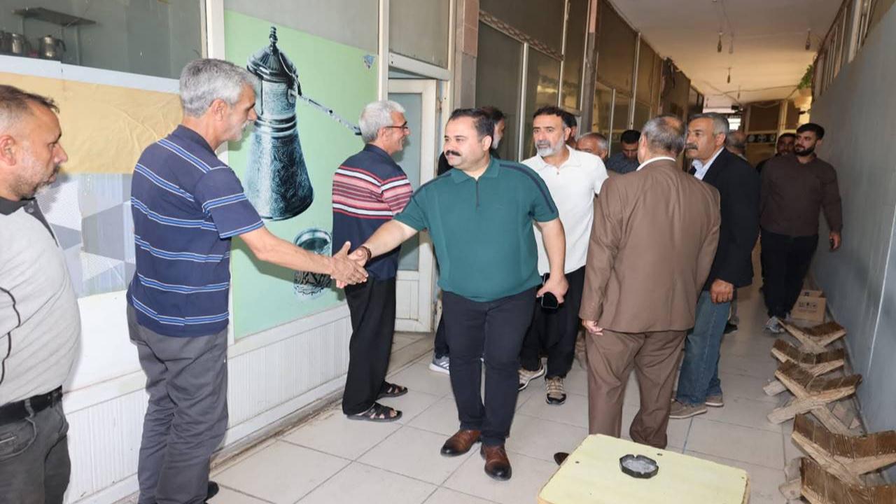 Başkan Serhat Dicle İnan Esnafın Nabzını Karacadağ Caddesi’nde Tuttu