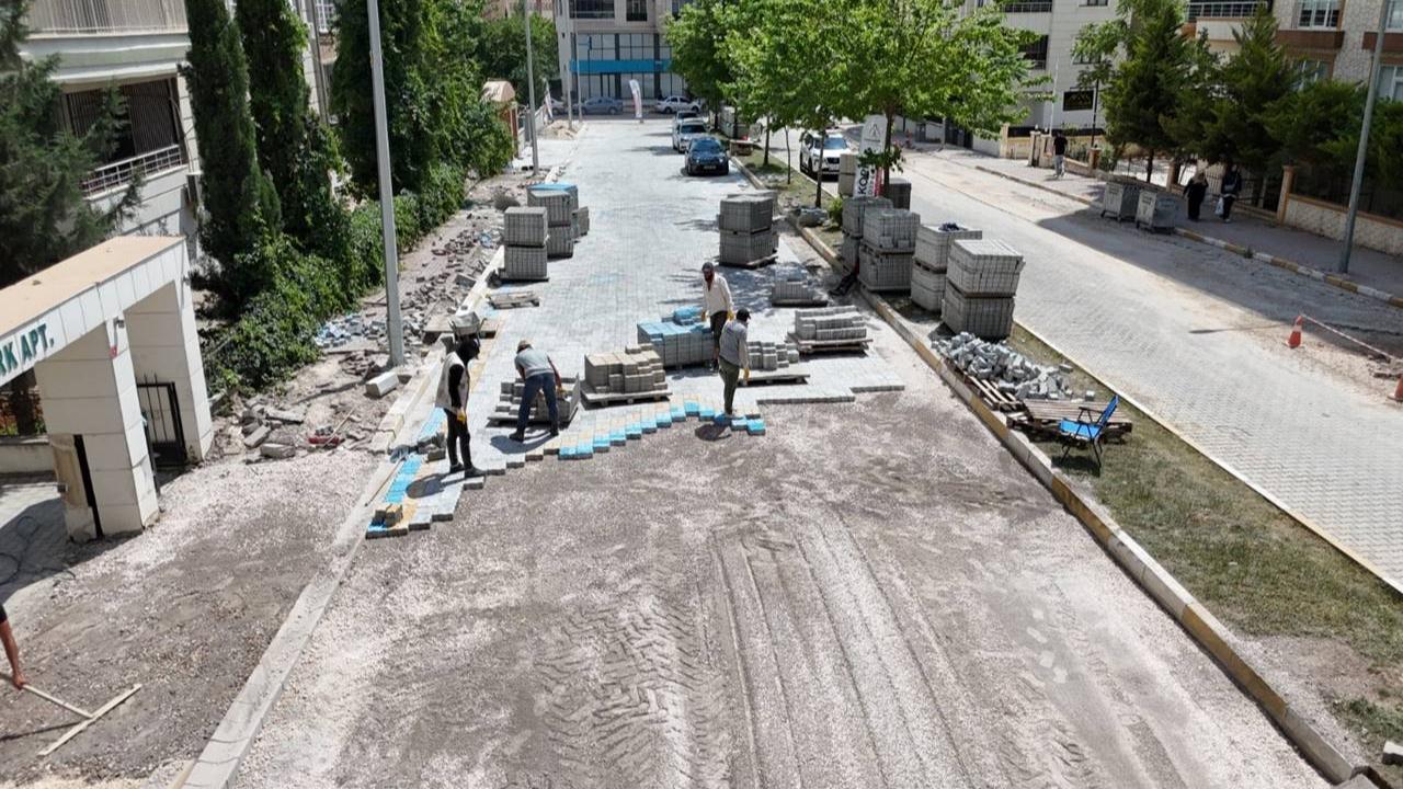 Karaköprü’de Prestij Sokak Çalışmaları Aralıksız Sürüyor