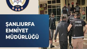 Şanlıurfa’da Uyuşturucu Tacirlerine Operasyon!