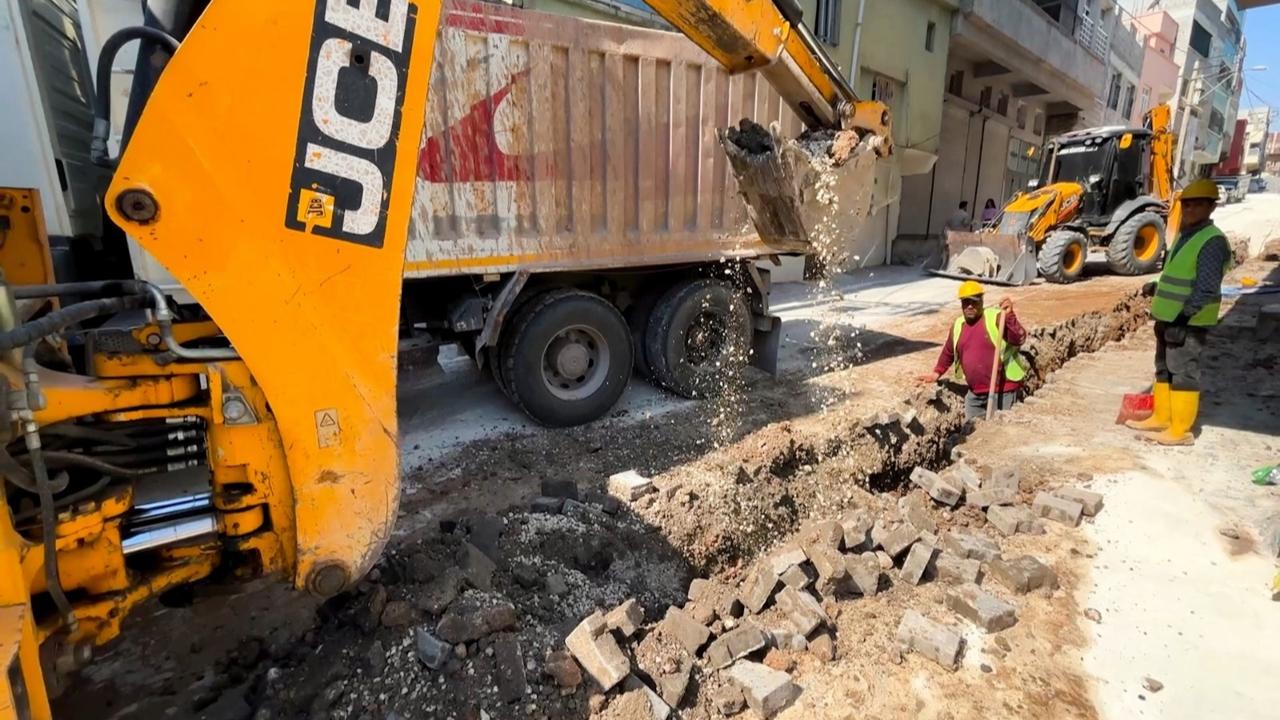 Eyyübiye Selçuklu Mahallesi’nde Doğalgaz Çalışmaları Başladı