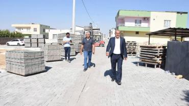Eşbaşkan Paydaş, 881. Sokak’taki Çalışmaları Yerinde İnceledi