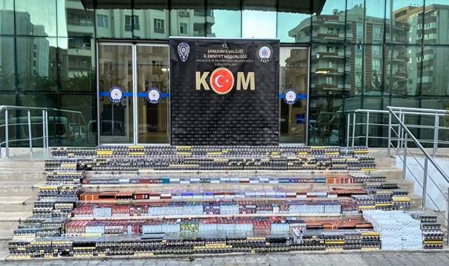 Urfa'da 3,7 Milyon TL'lik Kaçakçılık Operasyonu: 1 Tutuklama