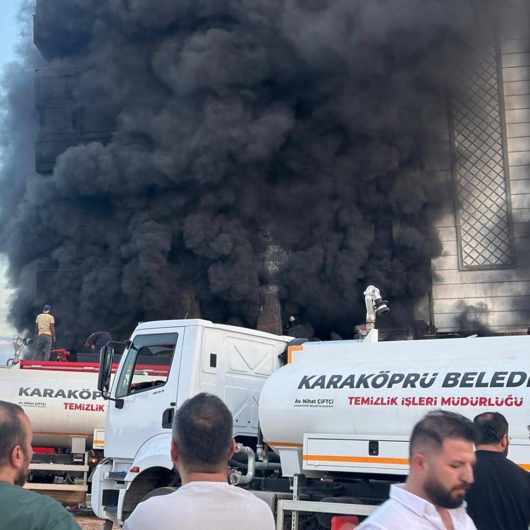 Karaköprü’deki Yangın Kontrol Altında: Belediyeden Açıklama Geldi