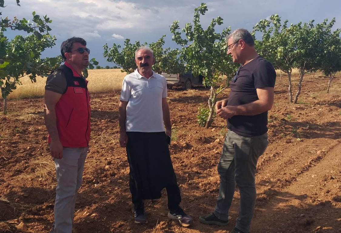 Hilvan’da Dolu ve Fırtına Hasarına Yerinde İnceleme