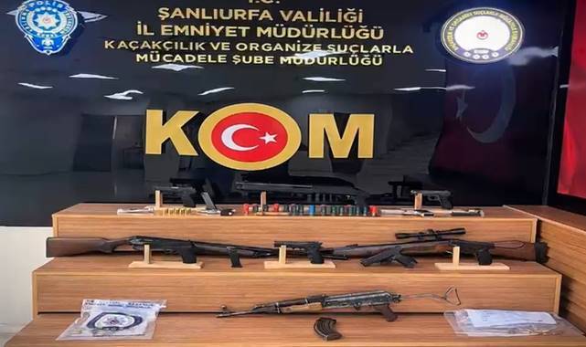 Urfa’da Organize Suç Operasyonu: 21 Şüpheliye Eş Zamanlı Baskın