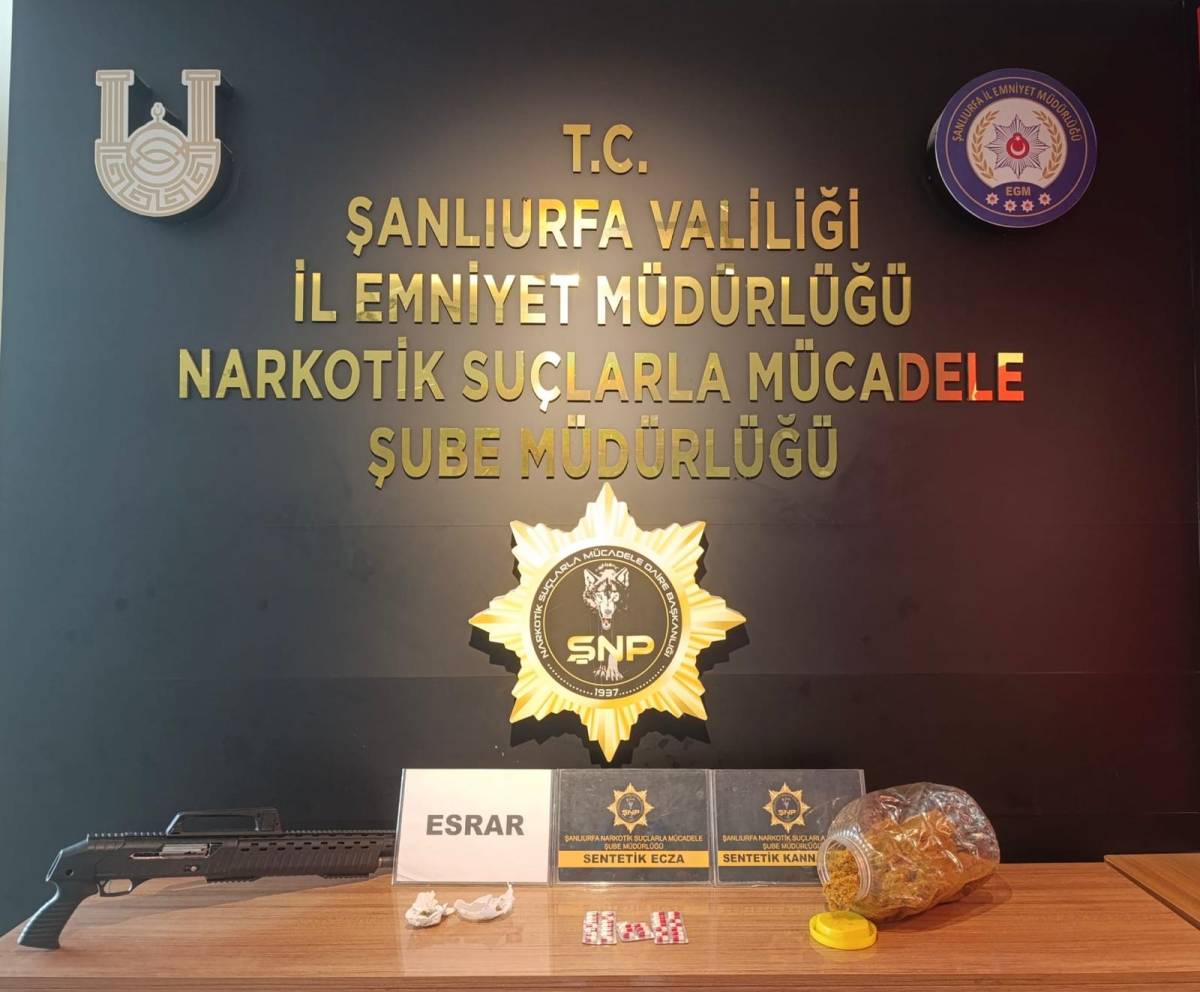 Şanlıurfa’da Uyuşturucu Tacirlerine Operasyon!