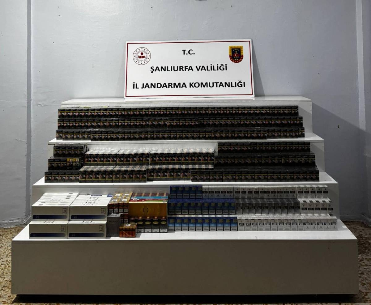 Viranşehir’de Kaçakçılık Operasyonu: Binlerce Ürün Ele Geçirildi