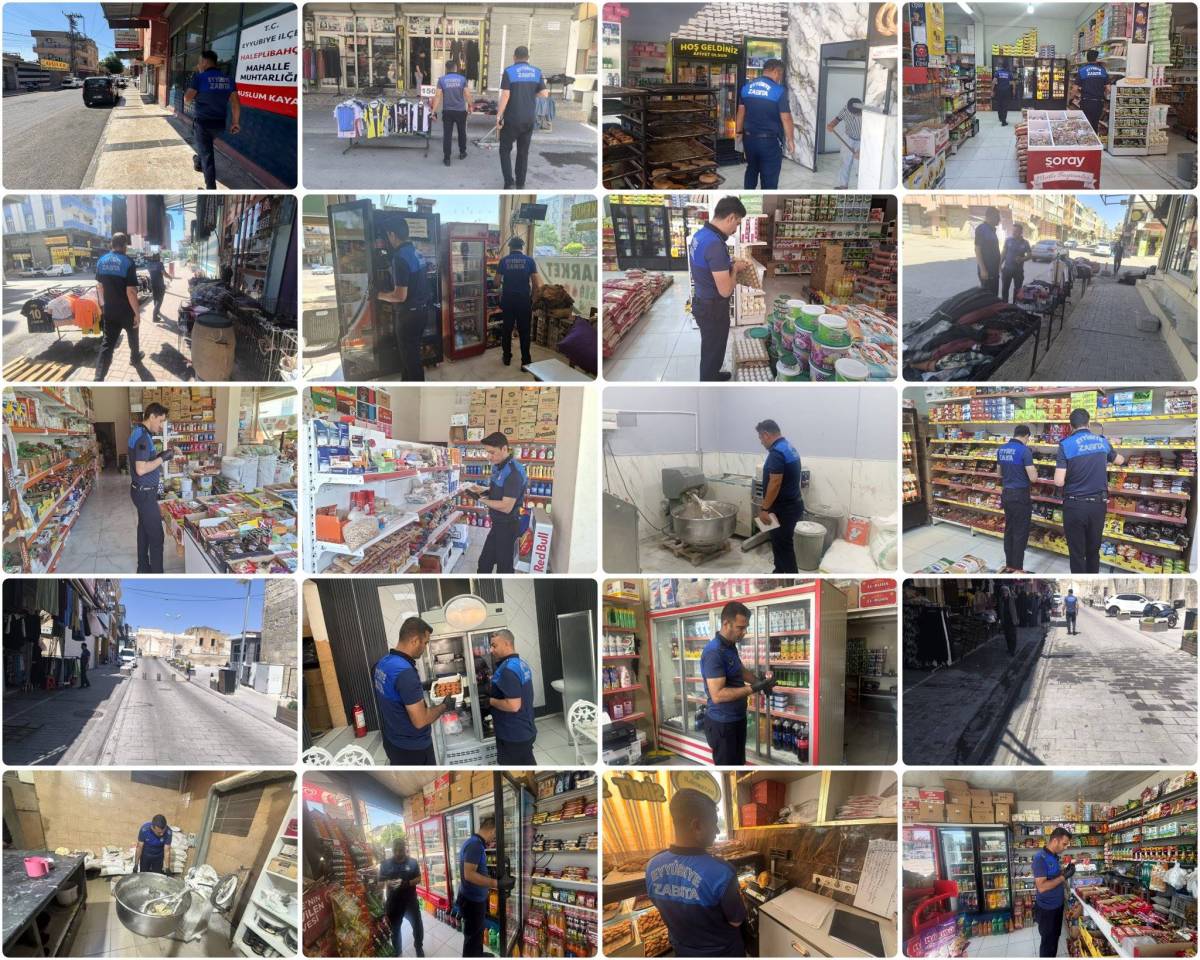 Urfa’da İş Yerlerine Sıkı Denetim!