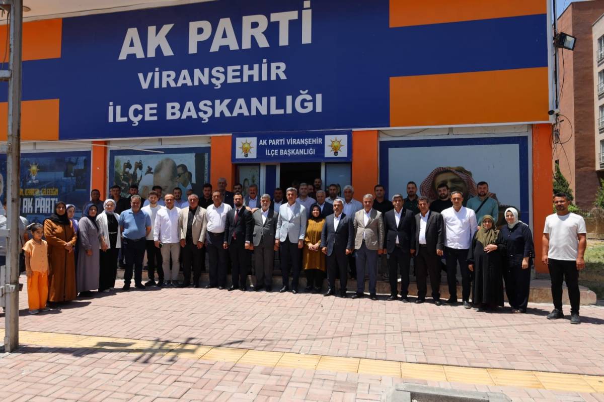 AK Parti İl Başkanı Günbegi Viranşehir ve Ceylanpınar'a Gönül Ziyaretleri Gerçekleştirdi