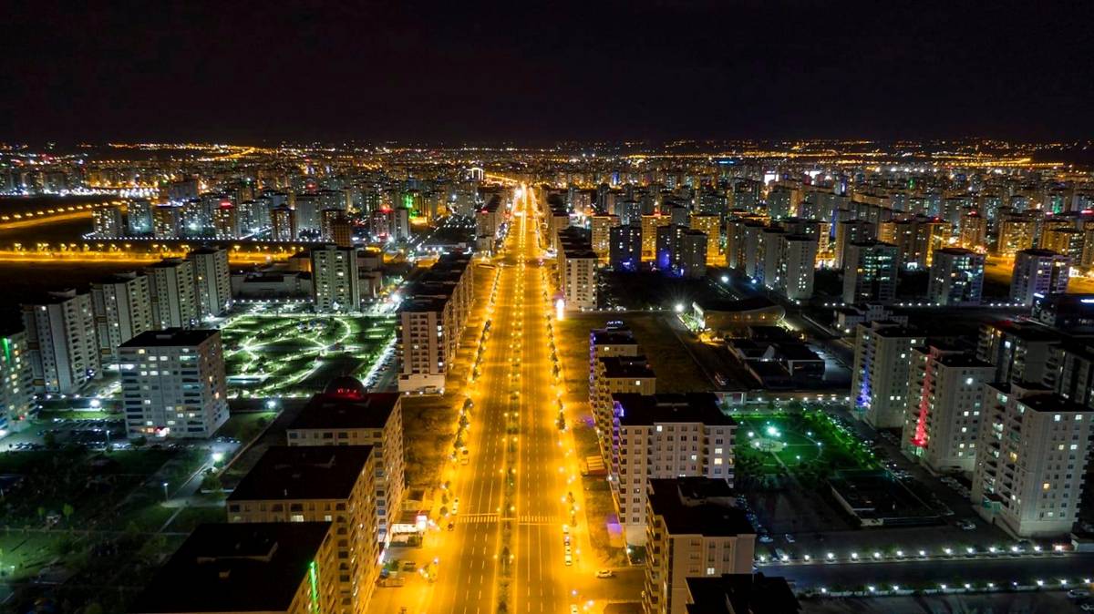 Hizmet bölgesi 6 ilde 1300 kilometrelik LED şebeke