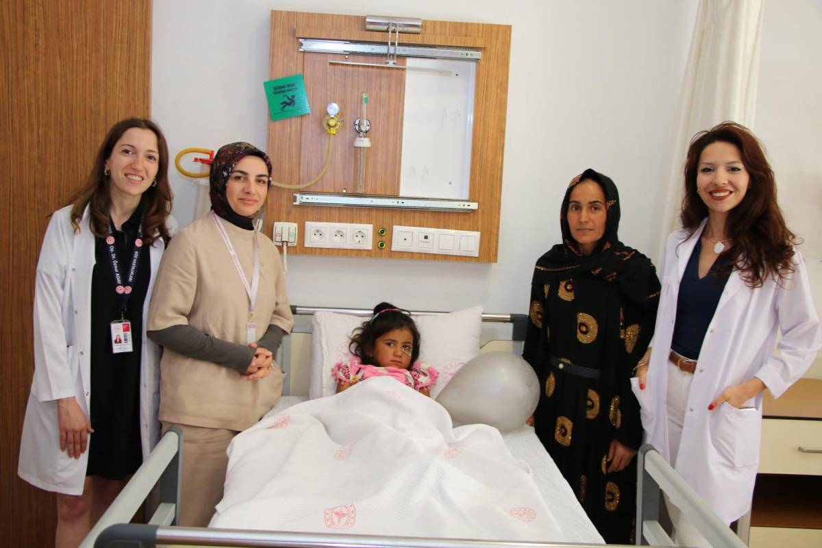 Urfa'da 5 Yaşındaki Hastaya Hayati Müdahale