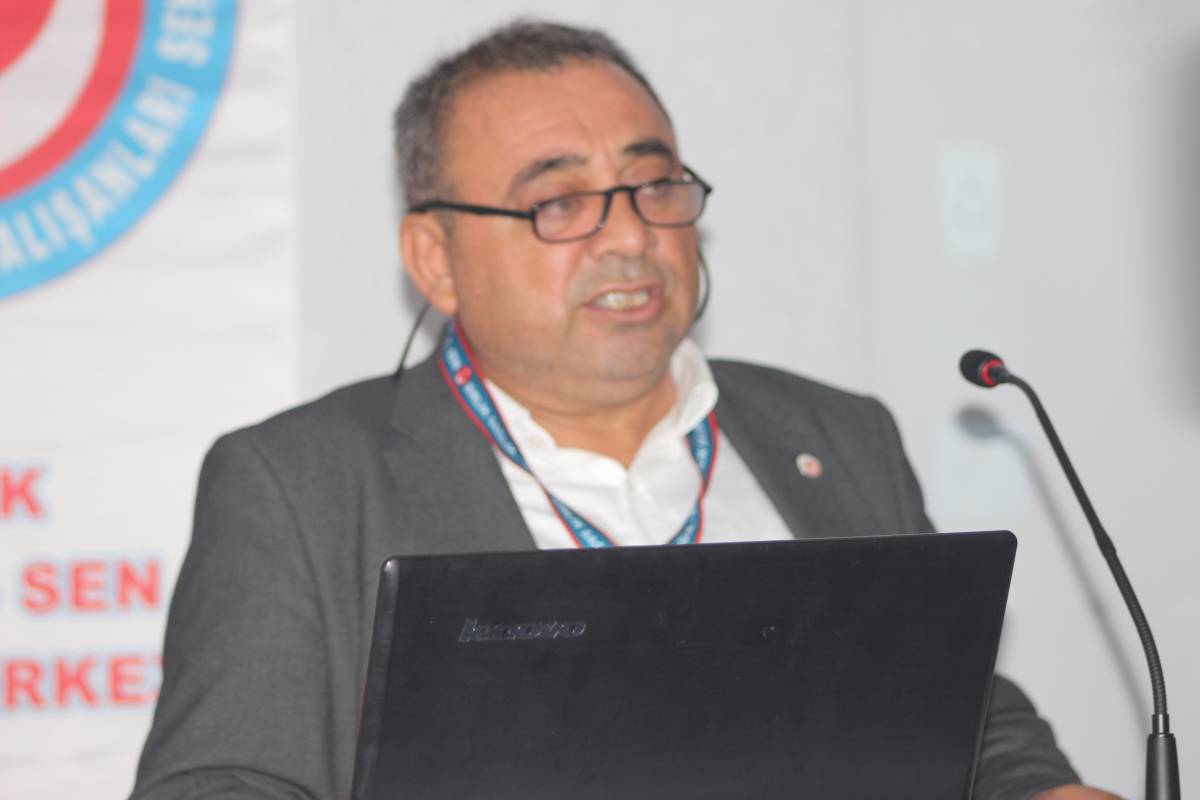 Birlik Sağlık-Sen Anadolu Güney Şubesi'nin 1. Olağan Kongresi Yapıldı: Hasan Çalışcı Başkan Seçildi