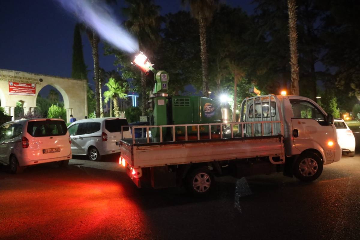 Şanlıurfa'da İlaçlama Seferberliği