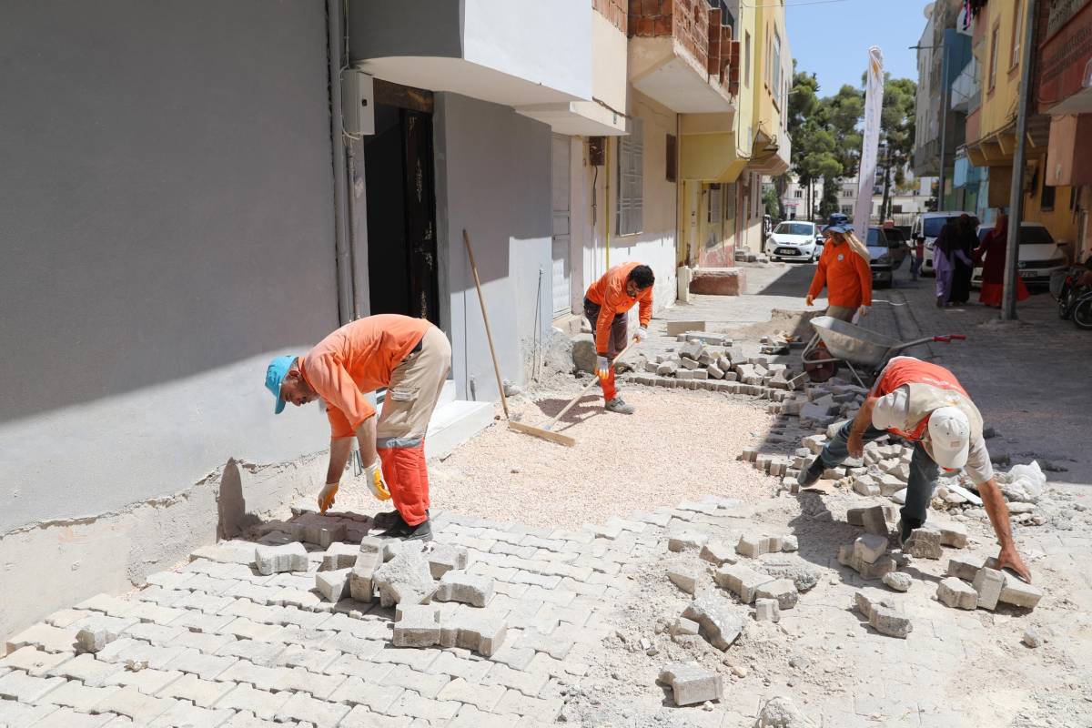 Haliliye Belediyesi Üst Yapı Çalışmalarına Hız Verdi